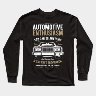 Automotive Classic Cars Cadi Pimp Your Ride Car Lover Gift Long Sleeve T-Shirt